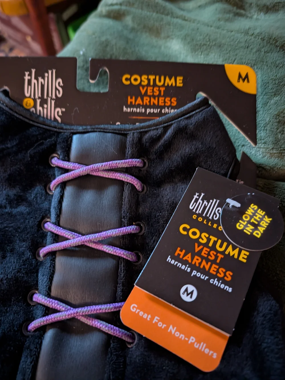 NWT Purple Moon Costume Dog Harness Vest - Size Medium